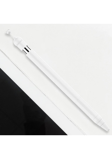 Ally Apple, Uyumlu Pencil 1 İçin Silikon Kılıf Koruyucu- 5775
