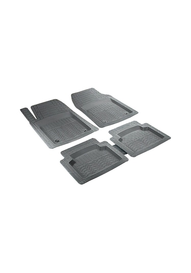 Volvo 245 Uyumlu 3d Havuzlu Paspas Profesyonel Gri