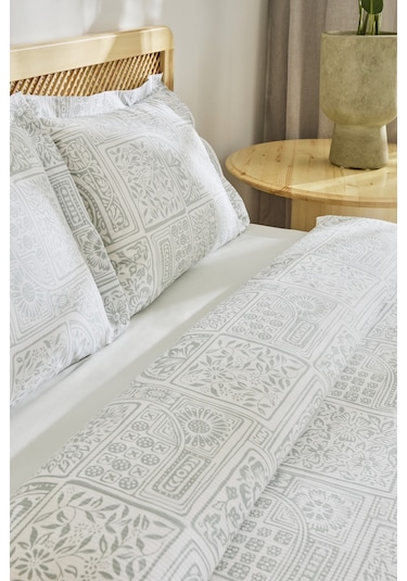 Kaşmir Home Hanne Çift Kişilik Pike Takımı Mint Mint