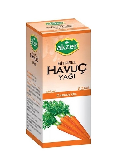Akzer Havuç Yağı 20 ML