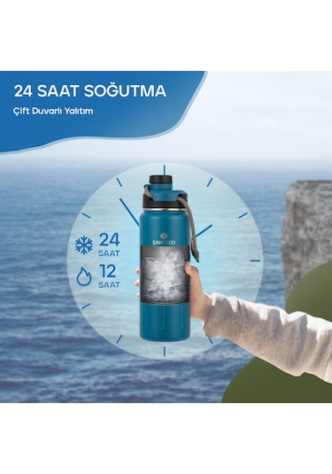 Santeco Ktwo Sporcu Termosu 710 Ml-mavi