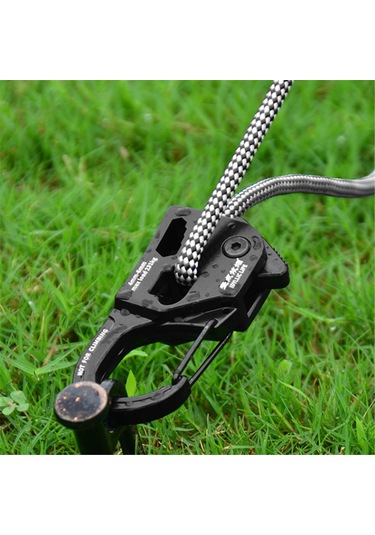 Qingmipy Alüminyum Çelik Kamperlik Çadır Rengi Kilitlenebilir Otomatik Gerçekleştirme Kancası 2-10mm Teller İçin Dış Mekan Direnci Artırıcı Aracı Diğer