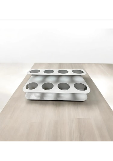 Metal 8'li Şurup Standı