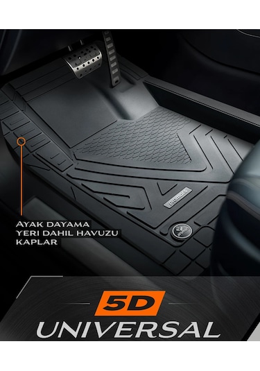 Kia Soul Uyumlu Oto Paspas 5d Icon Siyah