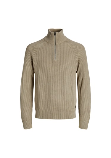 Jack & Jones Erkek Kazak 12278919 Bej Bej