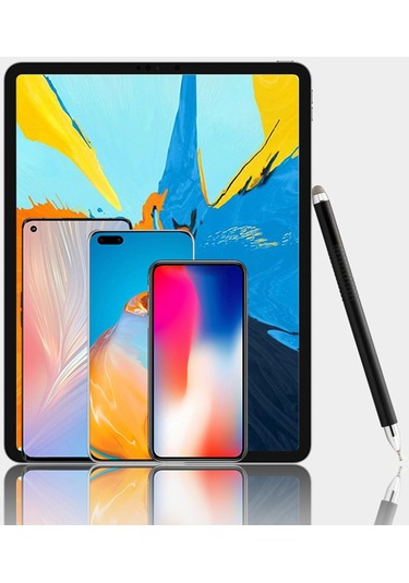 Suntek Andriod Ios Black Için Dokunmatik Kalem  3'ü 1 Arada