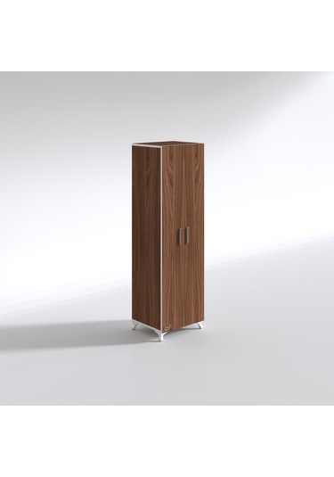 Kenzlife gardırop 2 kapaklı kapılı krizantem 168*50*42 cvz ayaklı gardolap dolap