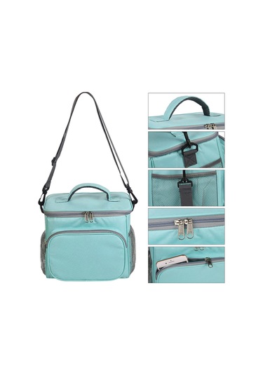 Büyük Yalıtımlı Termal Çanta Soğutucu Çanta Açık Hava Piknik Çantası Çok Renkli