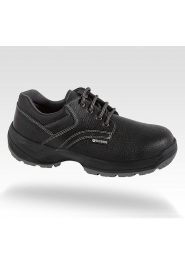 Demir 1202 S3 Kışlık Yeni Model Videla Deri Çelik Burunlu Ve Çelik Ara Tabanlı Unisex Iş Ayakkabısı Siyah