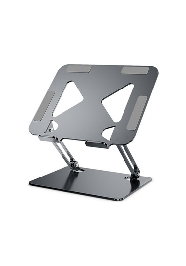 L306 Tabletler Ayarlanabilir Stand, 17,3 İnçe Kadar Dizüstü Bilgisayarlar Taşınabilir Isı Dağılımı Masa Tutucu Gri