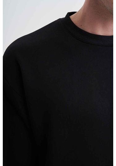 Cazador Erkek Sweatshirt Siyah 5229 25ke90000082 E9001 Siyah