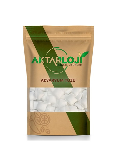 100 Gr Akvaryum Tuzu Tablet Kaya Tuzu 1. Kalite