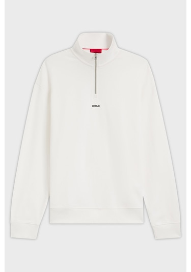 Hugo Erkek Sweat 50525881 102 Beyaz Beyaz