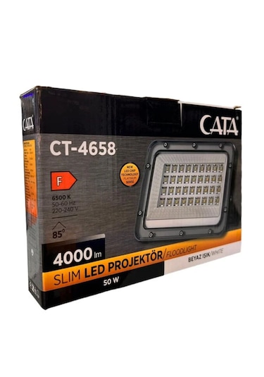 Cata Ct-4658 50w Beyaz Led Projektör