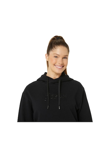 Asics ASICS LOGO OTH HOODIE Siyah Women Sweatshirt 2032C845-002