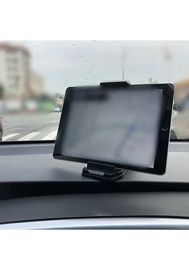 Chuangyinshop Araç İçi Tablet Tutucu Zk04 Siyah, Arka Koltuk Film Seyir Mobil Telefon Navigasyon Sabitleyici