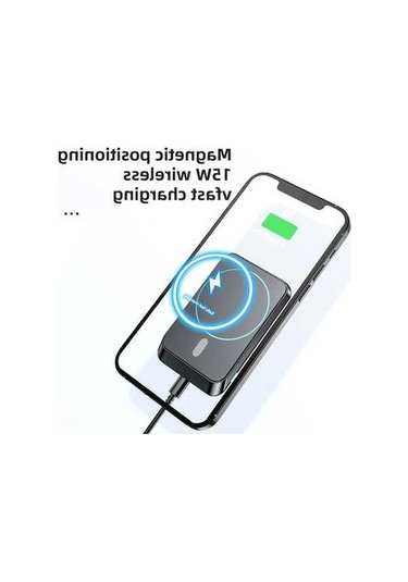 Wondernest Jjt-969 15w Maksimum Çıkışlı Manyetik Araç Şarj Braketi Kablosuz Hava Çıkış Beyaz Beyaz