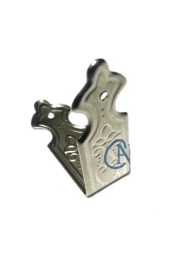 Dekoratif Sandık, Kutu Kenarı, 11x32mm, Nikel, 100 Adet