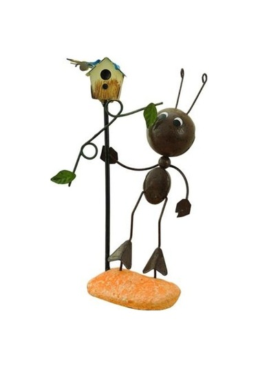 Minyatür Heykel Narin Hediyeler Demir Güzel Canlı Görüntü El Yapımı Mini Okuma Karınca Dekorasyon Ev Dekor K