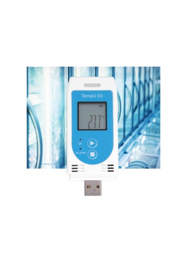 Springsun Tempu03 Usb Sıcaklık Ve Nem Kaydedici - 32000 Veri Noktası, Pdf/csv Raporu, Ip54 Koruma, Lcd Ekranlı Ölçüm Aleti