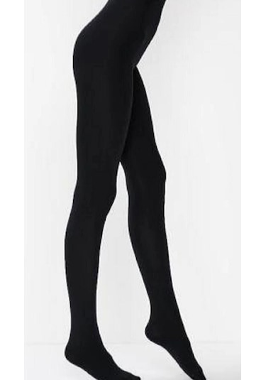 Ekinoks Yetişkin Termal (Külotlu )Havlu Tayt Siyah