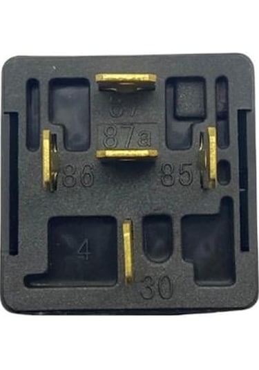 Sanel 12v Röle 5 Uçlu 50 A Çift Platin 30-85-86-87-87a