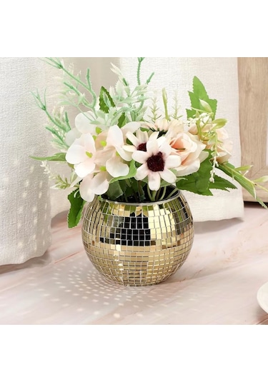 Kare Gold Cam Mozaik Fayans Çıkartmaları El İşi Kare Cam Fayans K