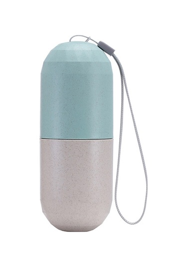 Springsun Haftalık Sağlam Kapaklı İlaç Kutusu, Taşınabilir 7 Günlük Bölmeli Organizer, İlaç-jewelry-şeker Saklama Kutusu Beyaz