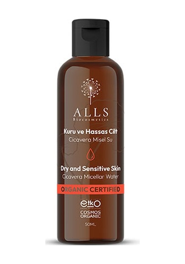 Alls Biocosmetics Organik Cicavera Prebiyotik Misel Su 50 Ml