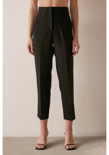 Never More Skinny Kumaş Pantolon Siyah