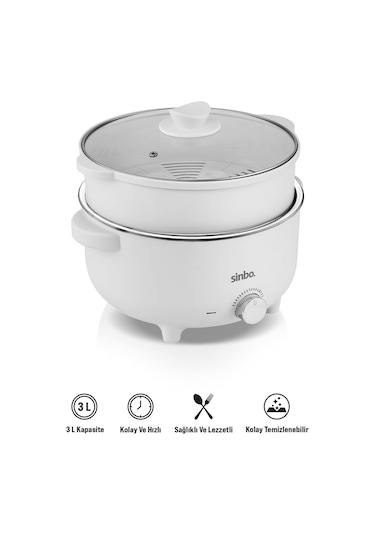 Sinbo SCO-5061 Çok Amaçlı Buharlı Pişirici