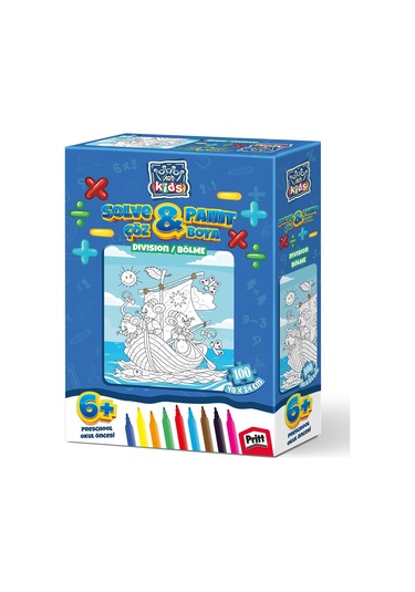 Kesman Kitap Eğlenceli Çöz-boya 100 Parça Puzzle/yapboz Seti (böl