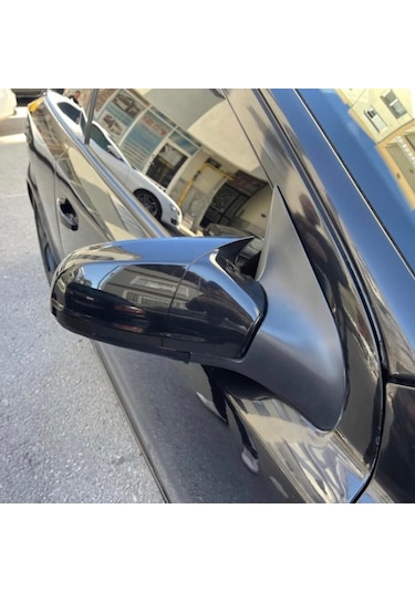Opel Astra H 2004-2008 Batman Yarasa Ayna Kapağı Piano Black Abs Plastik