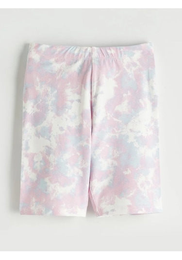 Lc Waikiki Karışık Batik Desenli Kız Çocuk Tayt