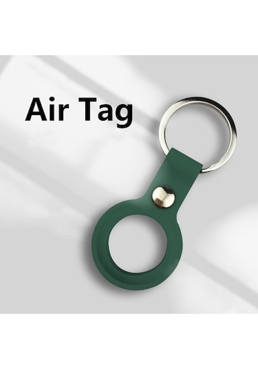 Airtag Uyumlu Silikon Anahtarlık Kılıf Airtag Uyumlu Koruma Silikon Kılıf