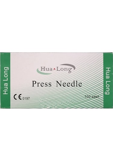 Hualong Akupunktur Kulak İğnesi. 0.22X1.3 Mm. 100 Adet
