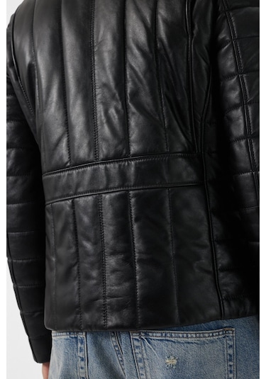 Achille Siyah Deri Mont Siyah