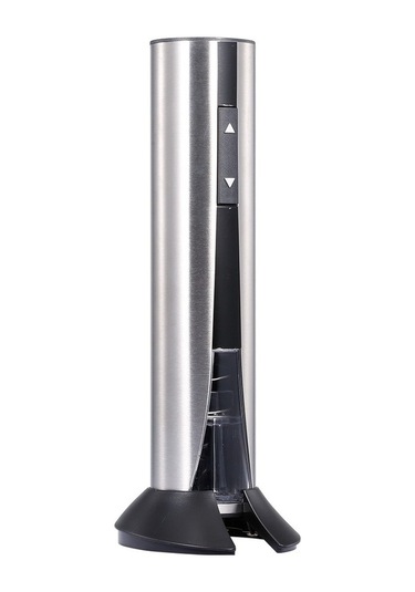 Ulzyvf Usb Şarjlı Otomatik Mantar Çekme Makinesi - Şarap Açacağı, Gümüş Paslanmaz Çelik Gümüş