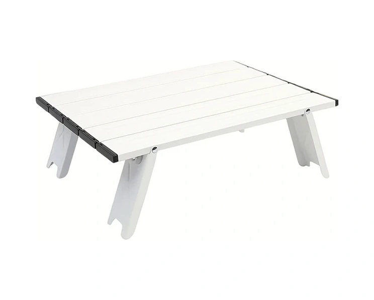 Oldfriend Beyaz 1 Adet Ultra Hafif Portatif Alüminyum Kamp Masası Beyaz