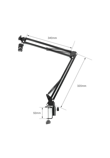 Triline 48mp 4k 60f/s Endüstriyel Mikroskop Katlanabilir Tutucu 1