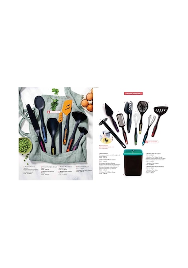 Tupperware Modern Peri Set 17 Parça Resimdekilerin Tamamı