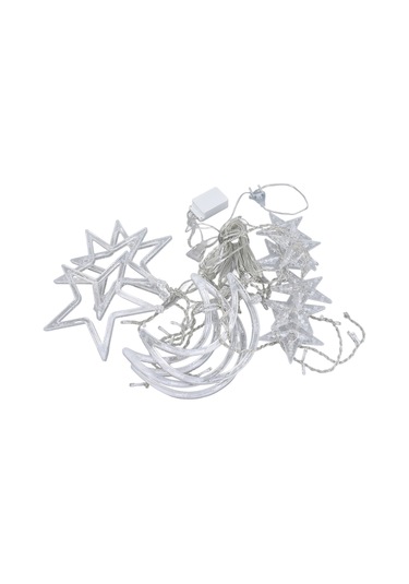 Xiyyadms Ramazan Gözde Ay Perde Işığı 126 Led 8 Aydınlatma Modu Pvc Teli Ev Dekorasyonu Avrupa Standartı 220v Diğer