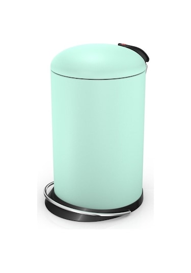 Hailo Topdesign M Mat Mint Çöp Kovası - 16 L Turkuaz