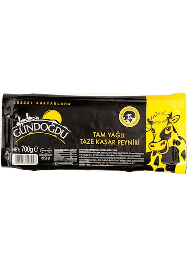Gündoğdu Taze Kaşar Peyniri 700 G