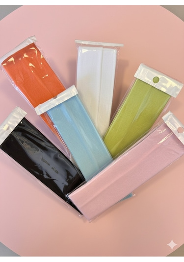 Şehrazat Handmade 2li Bandana Saç Tokasi Çok Renkli