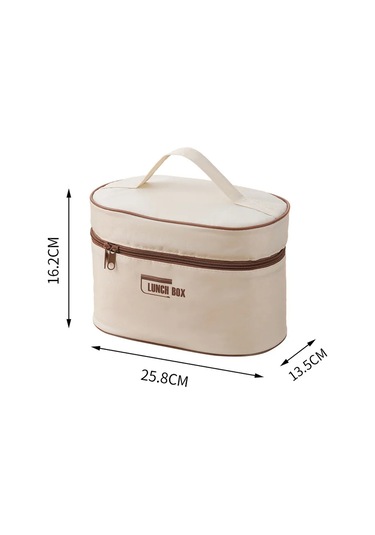 Snapbuy Taşınabilir Termal Öğle Yemeği Çantası - Su Geçirmez, Toz Geçirmez, Büyük Kapasiteli Öğrenciler İçin 1yemek Çantası1 L Açık