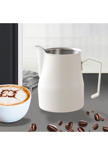 Suntek Sıcak Çikolata Ev Restoranı Için Süt Köpürtme 500ml-bej