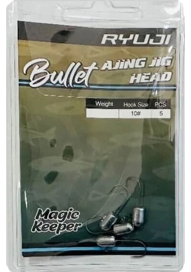 Ryuji Bullet Ajing Jighead - 0,8 Gr