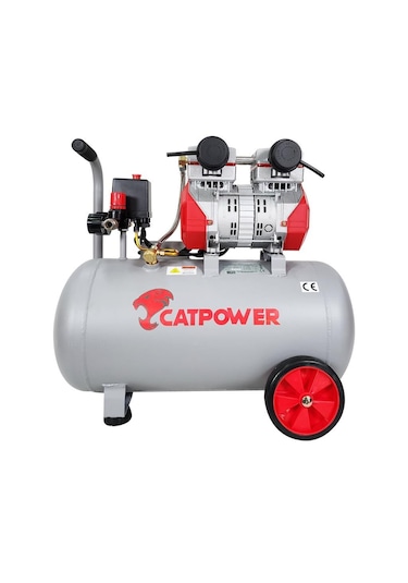 Catpower CAT1154 2HP 50 L Sessiz Yağsız Kompresör