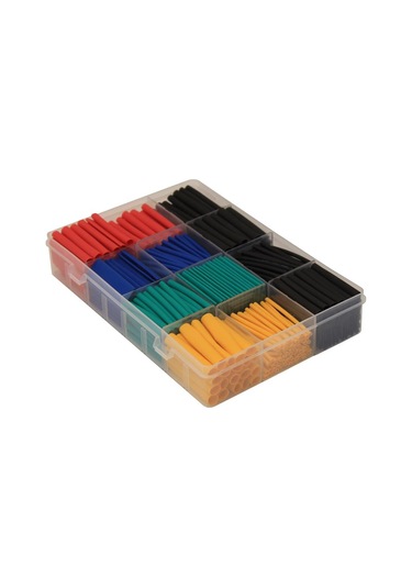 Isıyla Daralan Makaron Polyolefin Shrink Renkli Set Kutulu 530Ade (280677901)